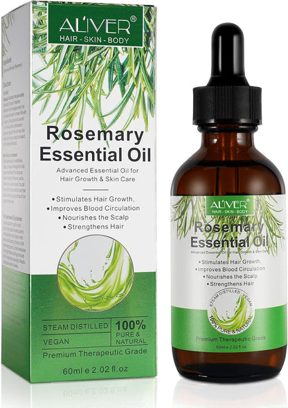Rosemary Essential Oil for Hair and Skin Care